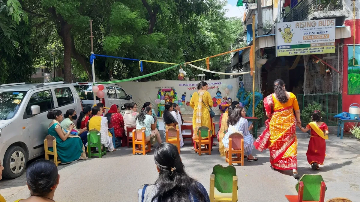 Rising Buds Playway School, Rohini Sector 18 campus