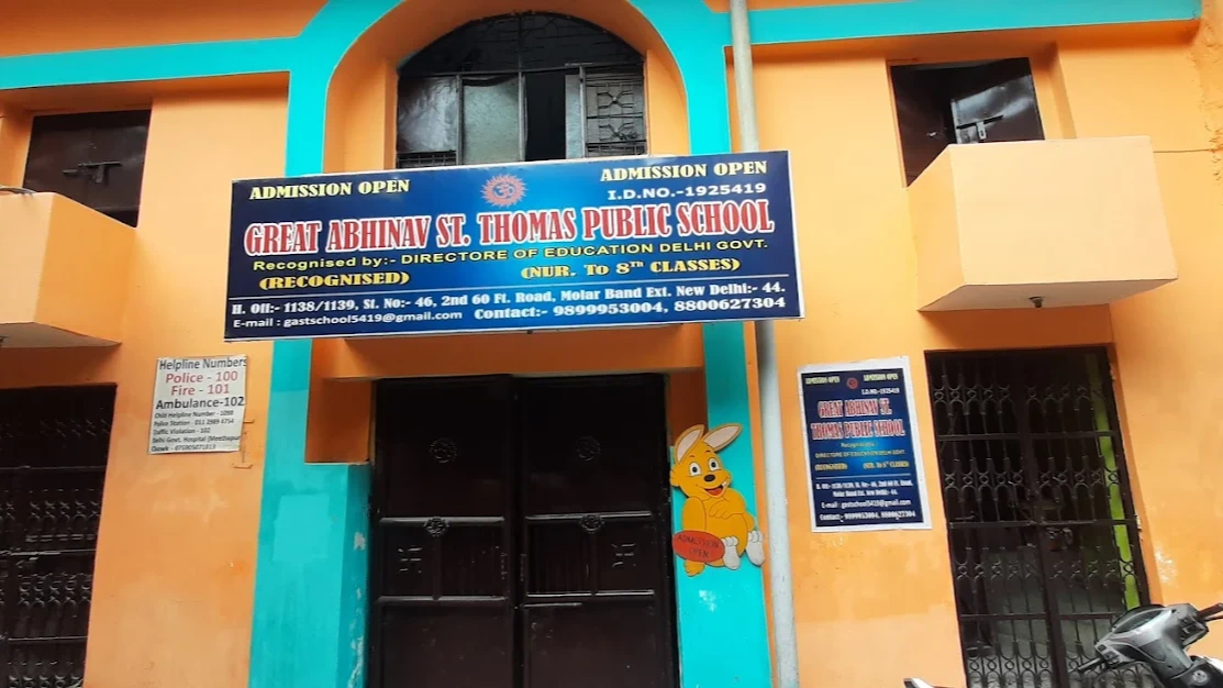 Great Abhinav St. Thomas Public School, Molarband Extension