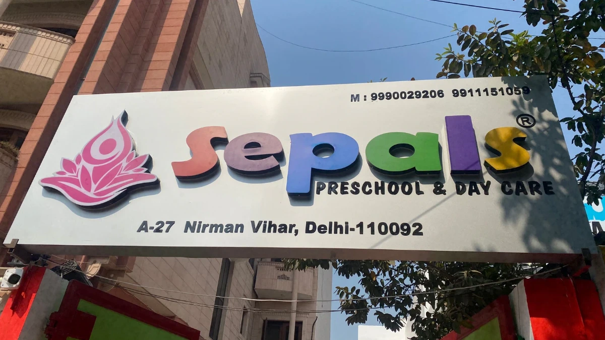 Petals Preschool and Daycare, Nirman Vihar campus