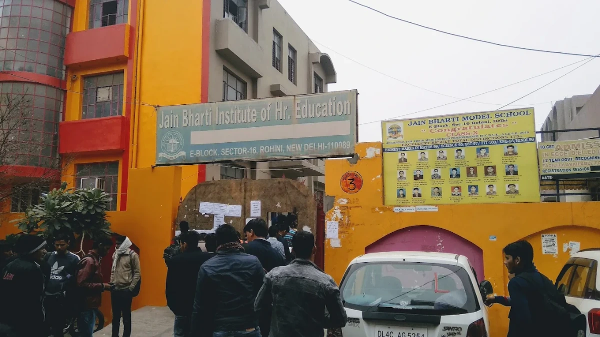 Jain Bharti Model School, Sector 16, Rohini campus