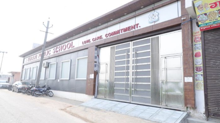 Burari Public School campus